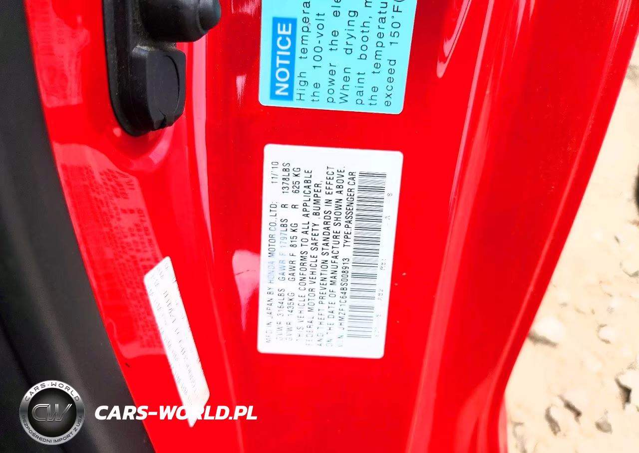 2011 Honda Cr-Z Ex VIN:JHMZF1C64BS008913 - 12