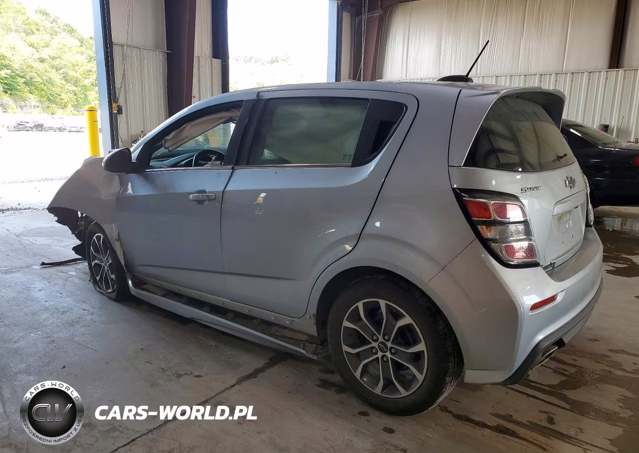 2018 Chevrolet Sonic Lt VIN:1G1JD6SH3J4124085 - 2