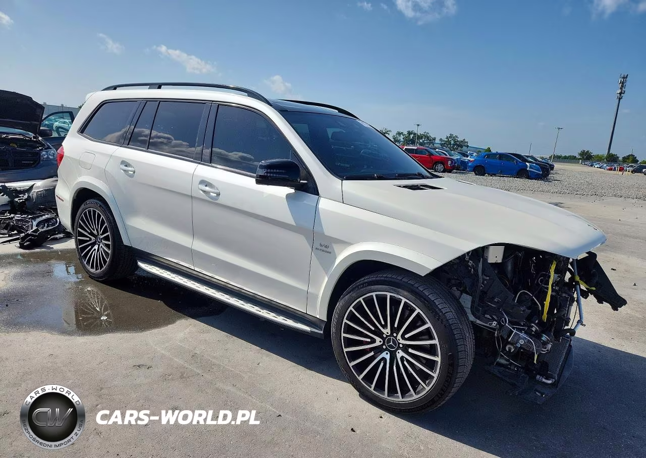 2019 Mercedes-Benz Gls 63 Amg 4Matic VIN:4JGDF7FE8KB200560 - 4