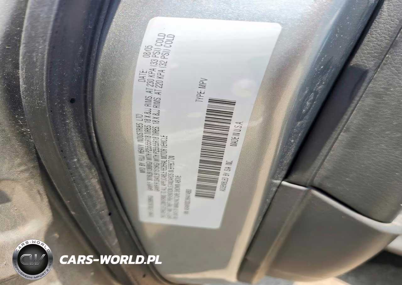 2006 Subaru B9 Tribeca 3.0 H6 VIN:4S4WX82C664414893 - 13
