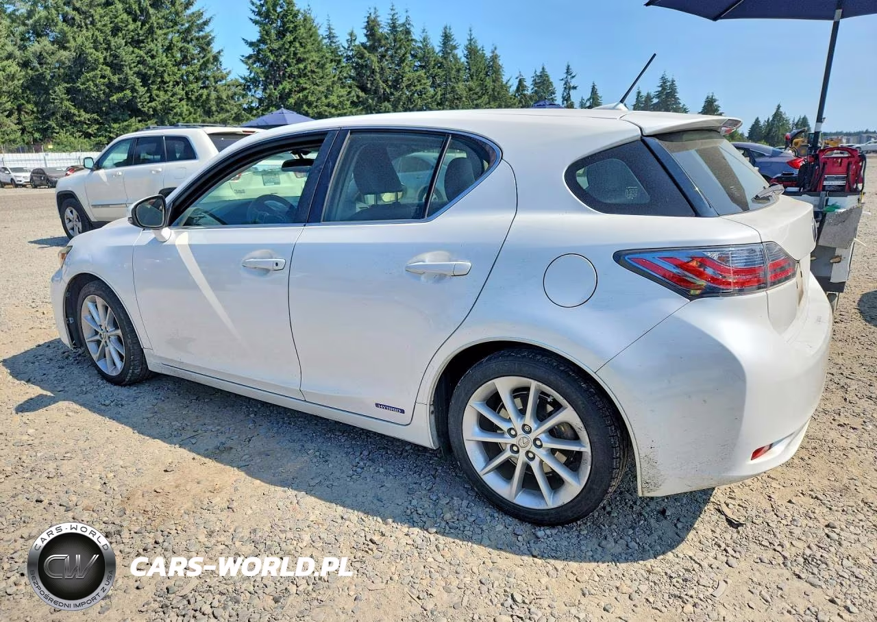 2012 Lexus Ct 200 VIN:JTHKD5BH8C2106877 - 2