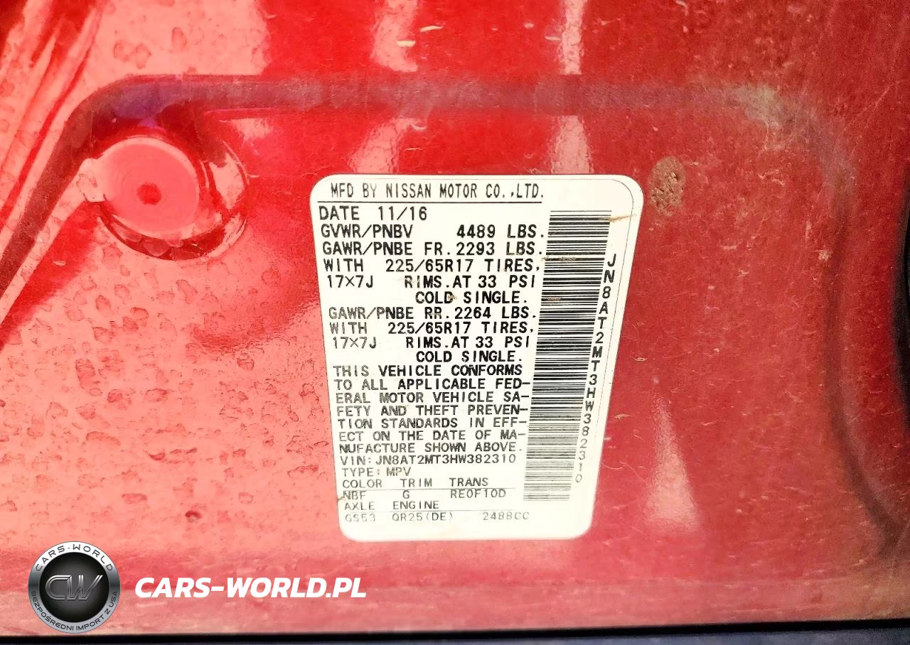 2017 Nissan Rogue S VIN:JN8AT2MT3HW382310 - 12