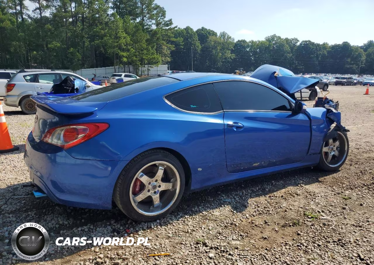2010 Hyundai Genesis Coupe 3.8L VIN:KMHHU6KH8AU027899 - 3