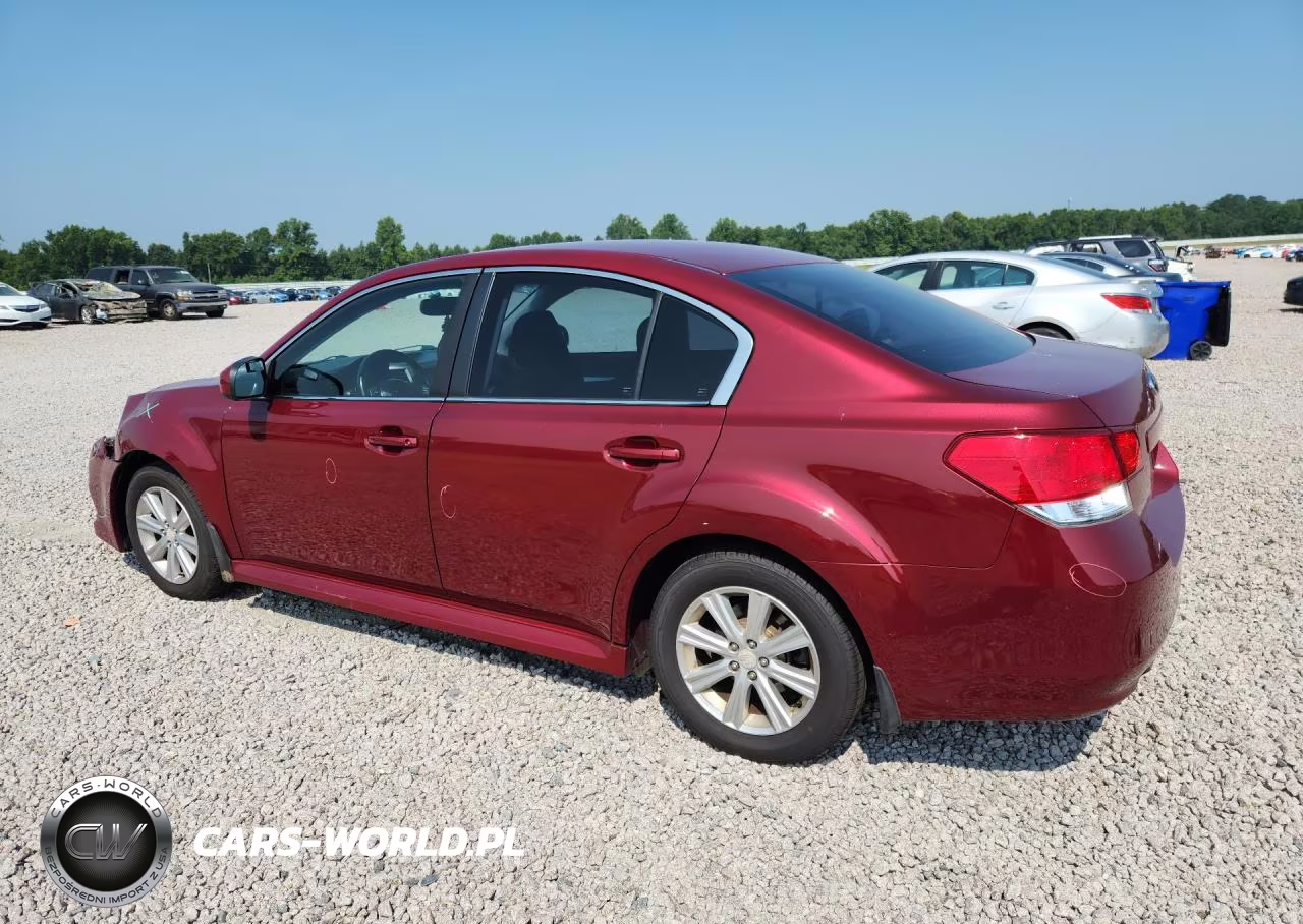 2012 Subaru Legacy 2.5I Premium VIN:4S3BMBC66C3040627 - 2