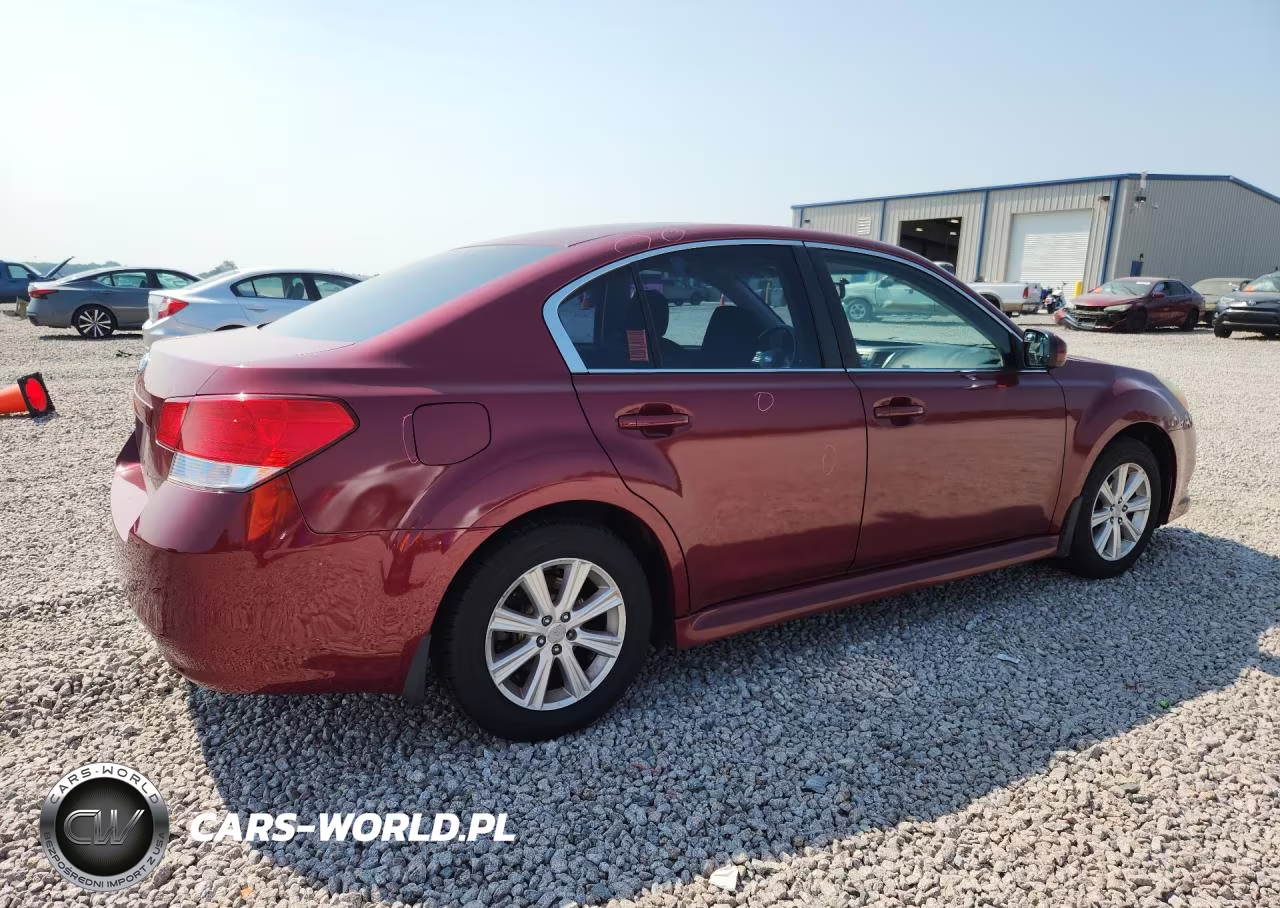 2012 Subaru Legacy 2.5I Premium VIN:4S3BMBC66C3040627 - 3