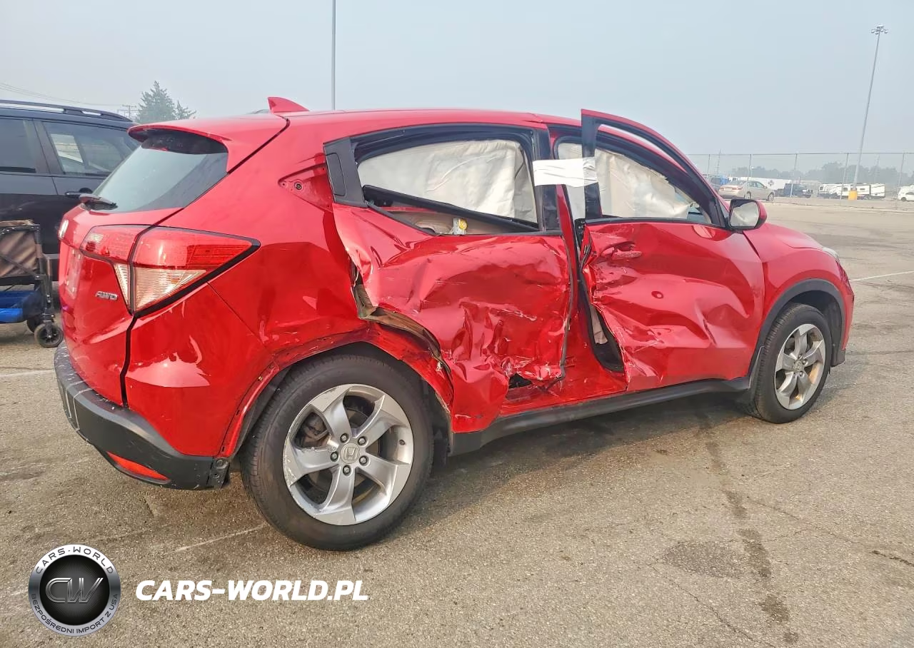 2018 Honda Hr-V Lx VIN:3CZRU6H33JG708652 - 3