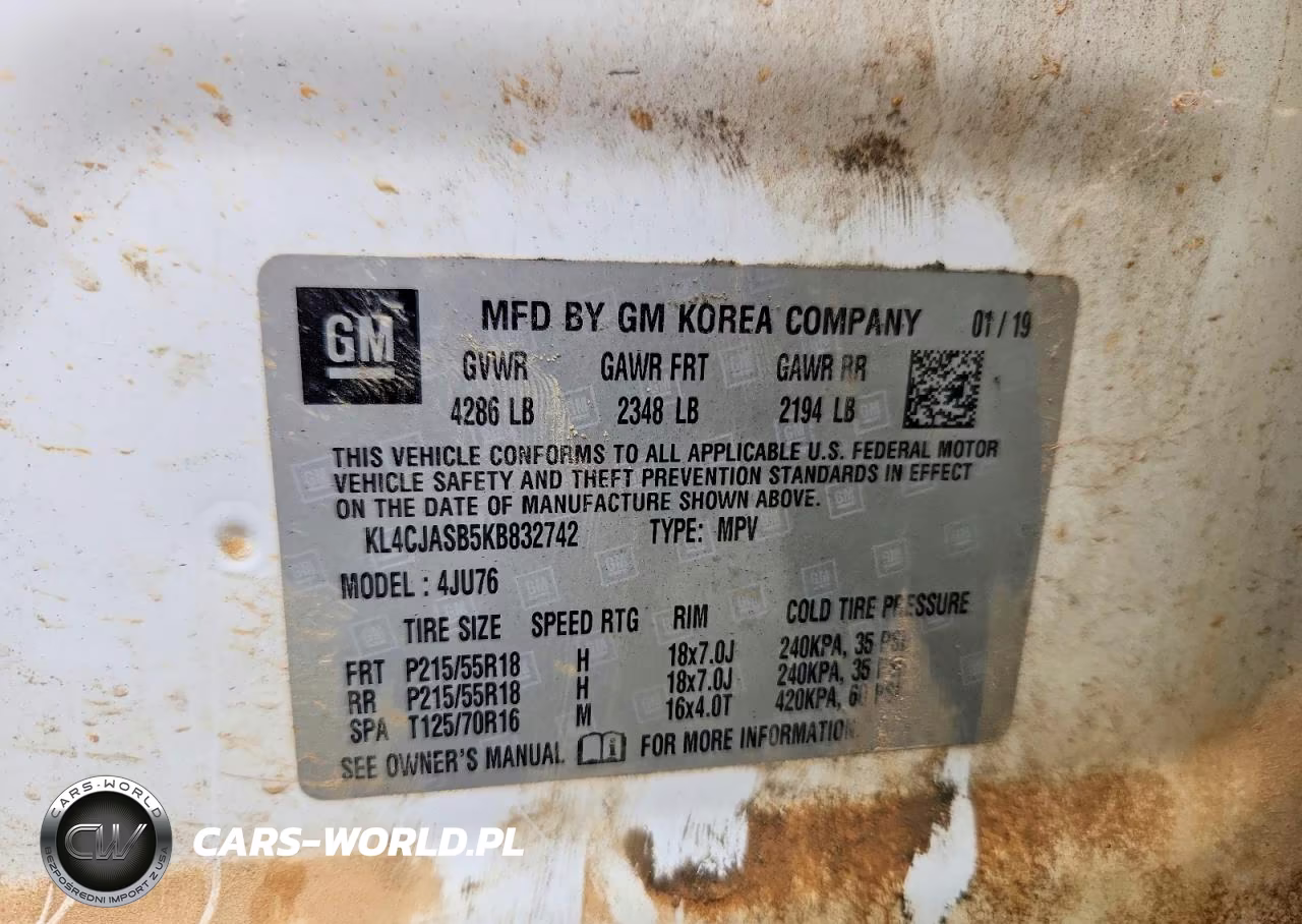 2019 Buick Encore Preferred VIN:KL4CJASB5KB832742 - 12