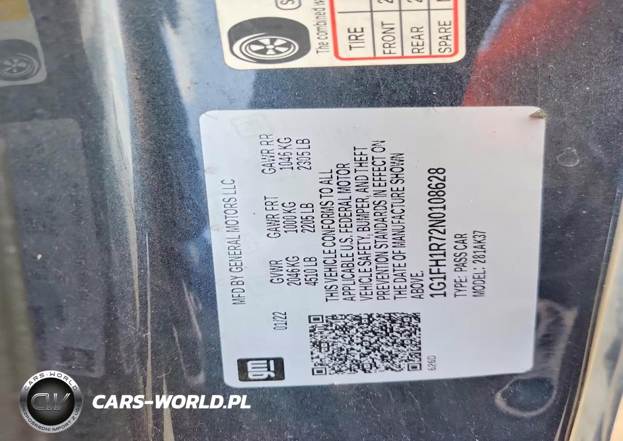 2022 Chevrolet Camaro Ss VIN:1G1FH1R72N0108628 - 13