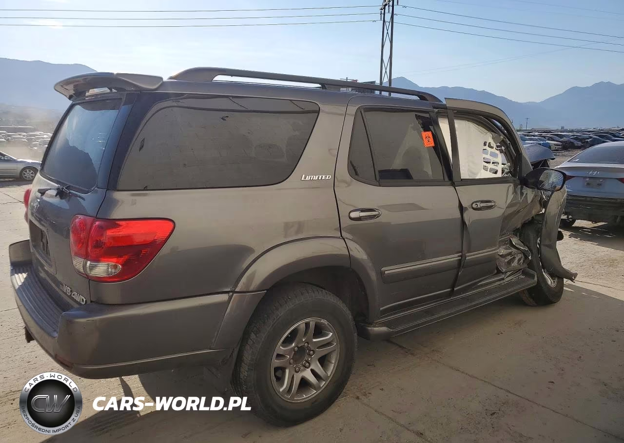 2005 Toyota Sequoia Limited VIN:5TDBT48A05S233868 - 3