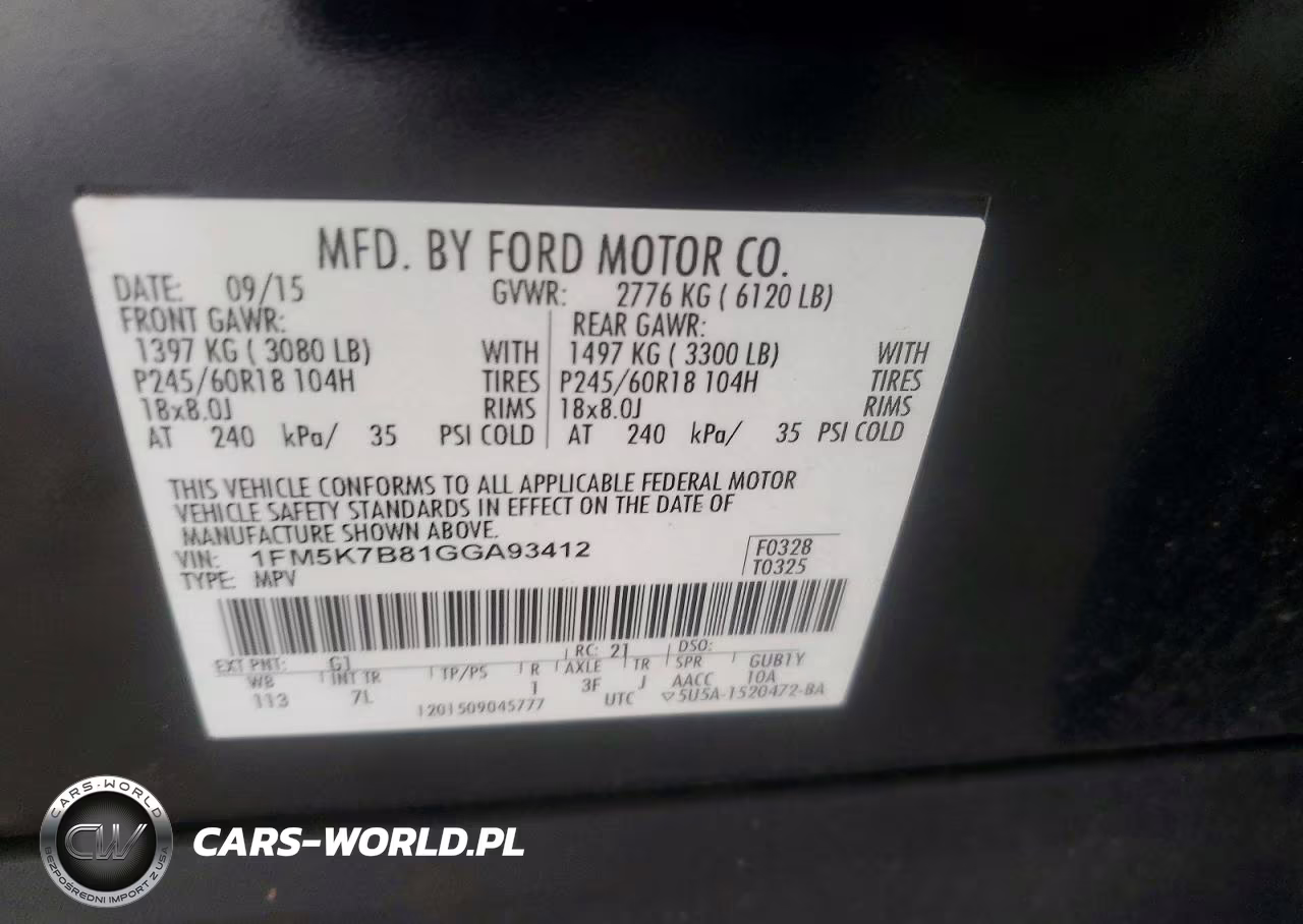 2016 Ford Explorer VIN:1FM5K7B81GGA93412 - 13