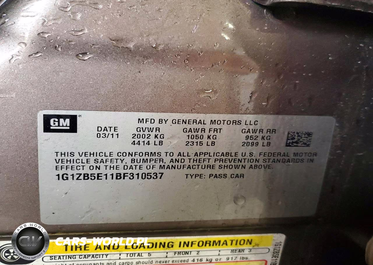 2011 Chevrolet Malibu Ls VIN:1G1ZB5E11BF310537 - 13
