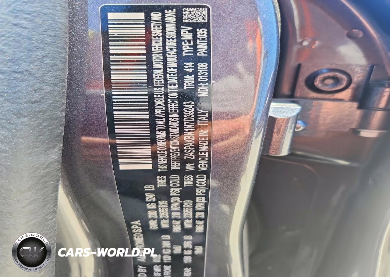 2022 Alfa Romeo Stelvio Ti VIN:ZASPAKBN1N7D39243 - 12