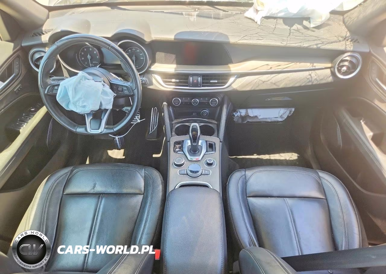 2022 Alfa Romeo Stelvio Ti VIN:ZASPAKBN1N7D39243 - 8