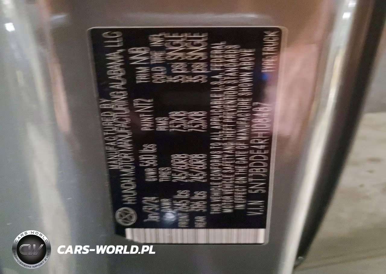 2024 Hyundai Santa Cruz Sel VIN:5NTJBDDE4RH108487 - 13