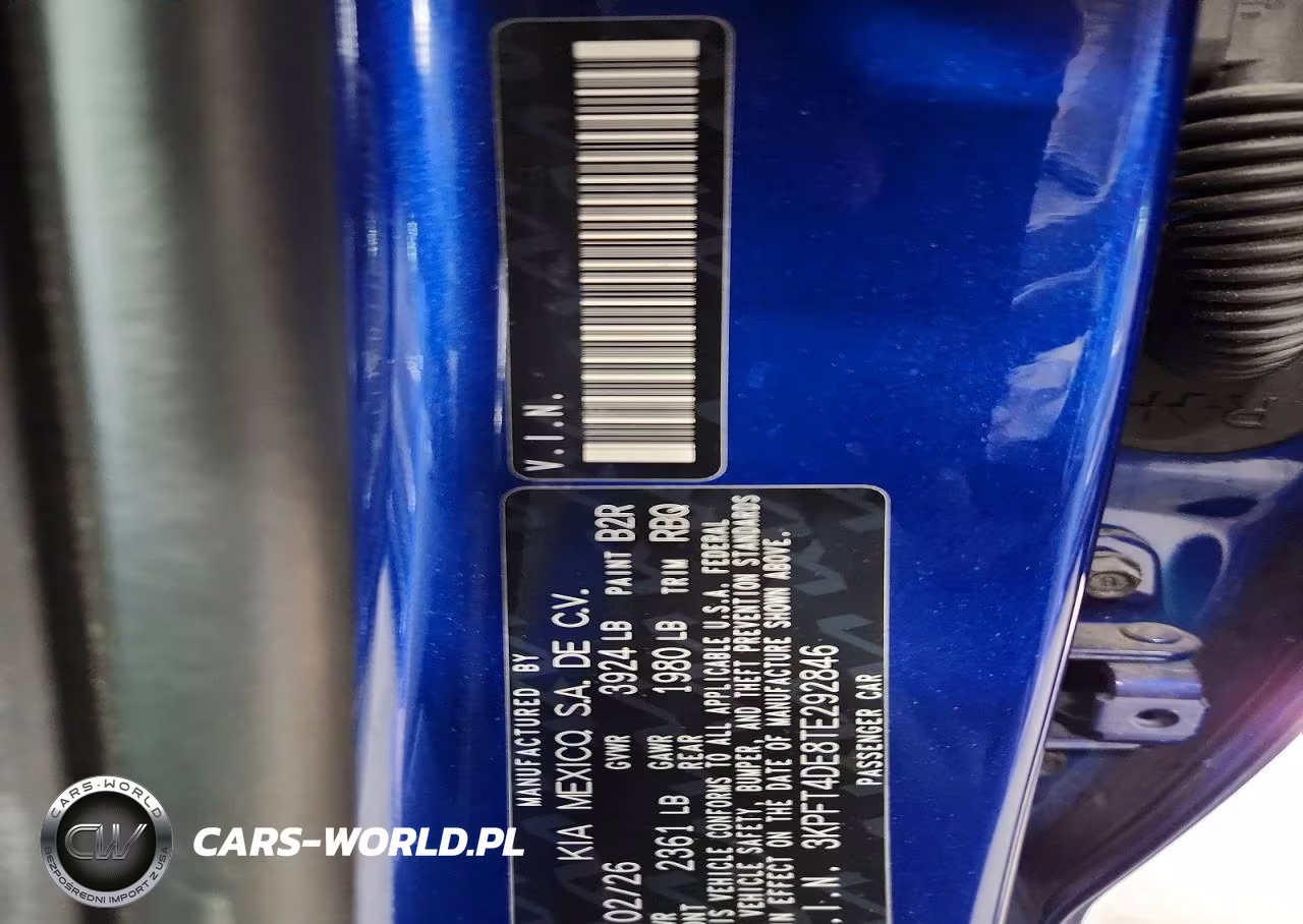 2026 Kia K4 Lxs VIN:3KPFT4DE8TE292846 - 13