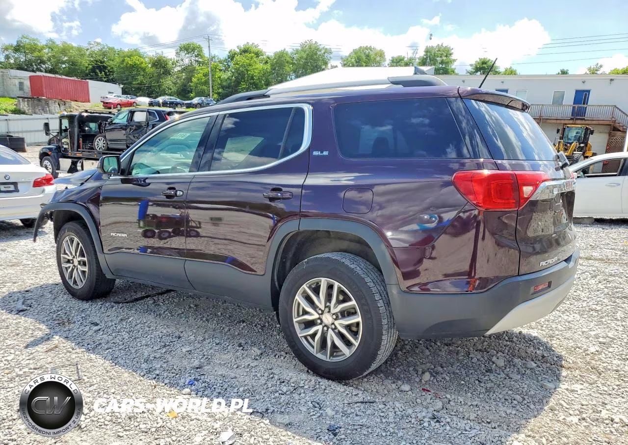 2018 GMC Acadia Sle VIN:1GKKNLLA9JZ182864 - 2