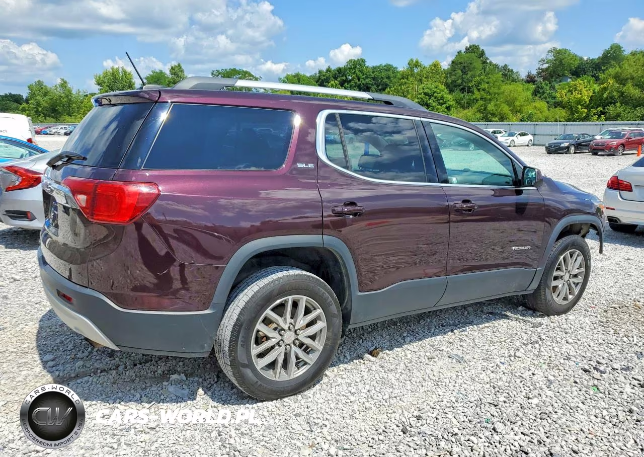 2018 GMC Acadia Sle VIN:1GKKNLLA9JZ182864 - 3