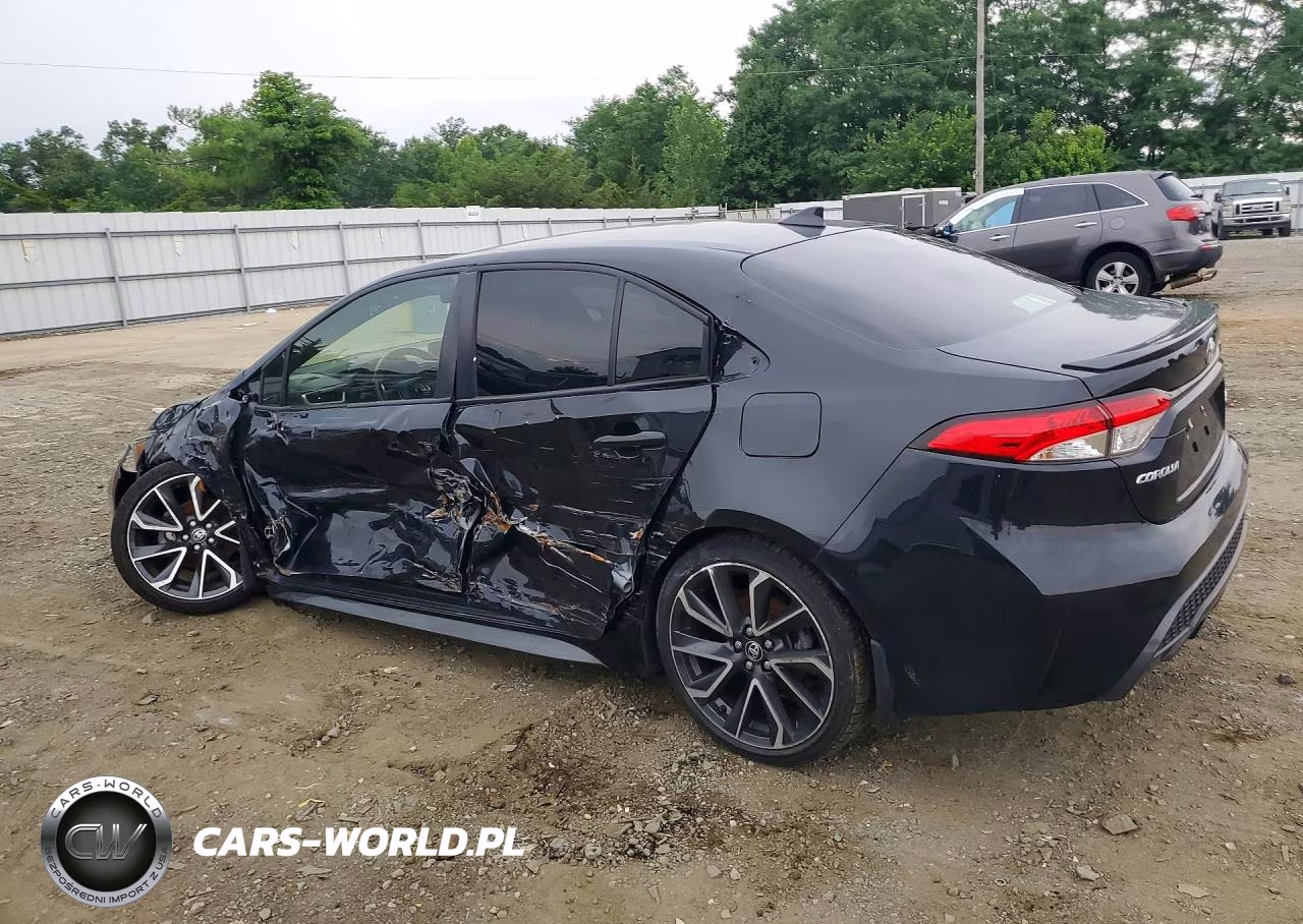 2022 Toyota Corolla Se VIN:JTDS4MCE7NJ095329 - 2
