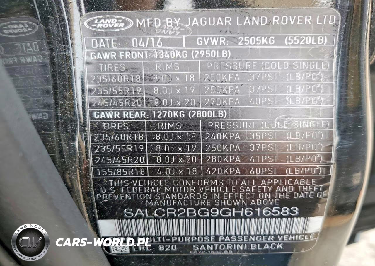 2016 Land Rover Discovery Sport Hse VIN:SALCR2BG9GH616583 - 13