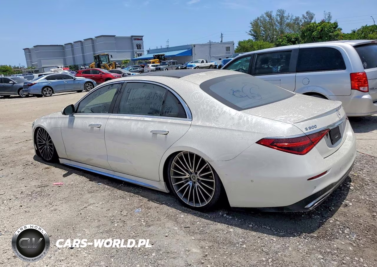 2022 Mercedes-Benz S 500 4Matic VIN:W1K6G6DB0NA160147 - 2