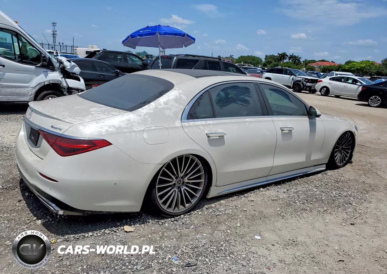 2022 Mercedes-Benz S 500 4Matic VIN:W1K6G6DB0NA160147 - 3