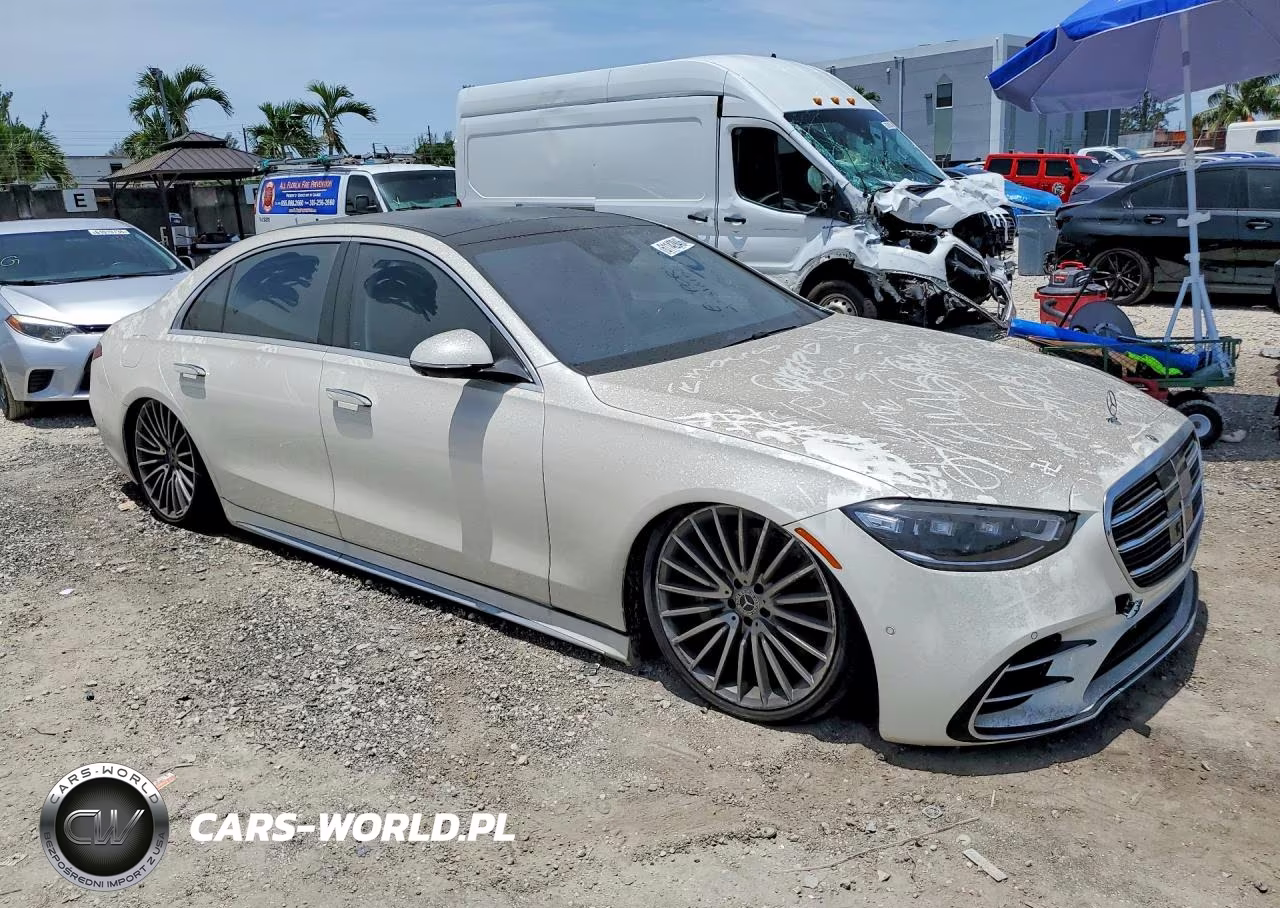 2022 Mercedes-Benz S 500 4Matic VIN:W1K6G6DB0NA160147 - 4