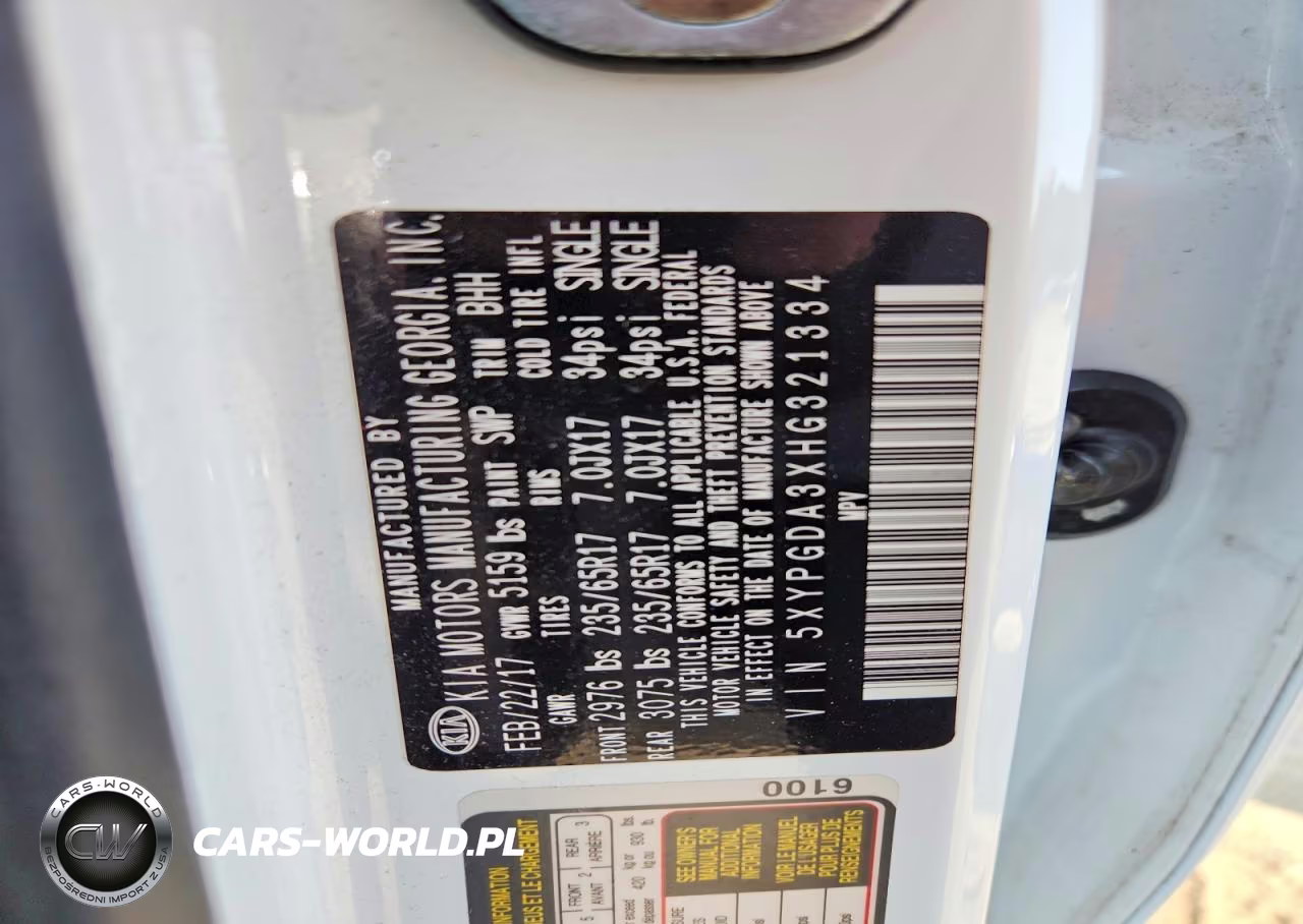 2017 Kia Sorento Lx VIN:5XYPGDA3XHG321334 - 14