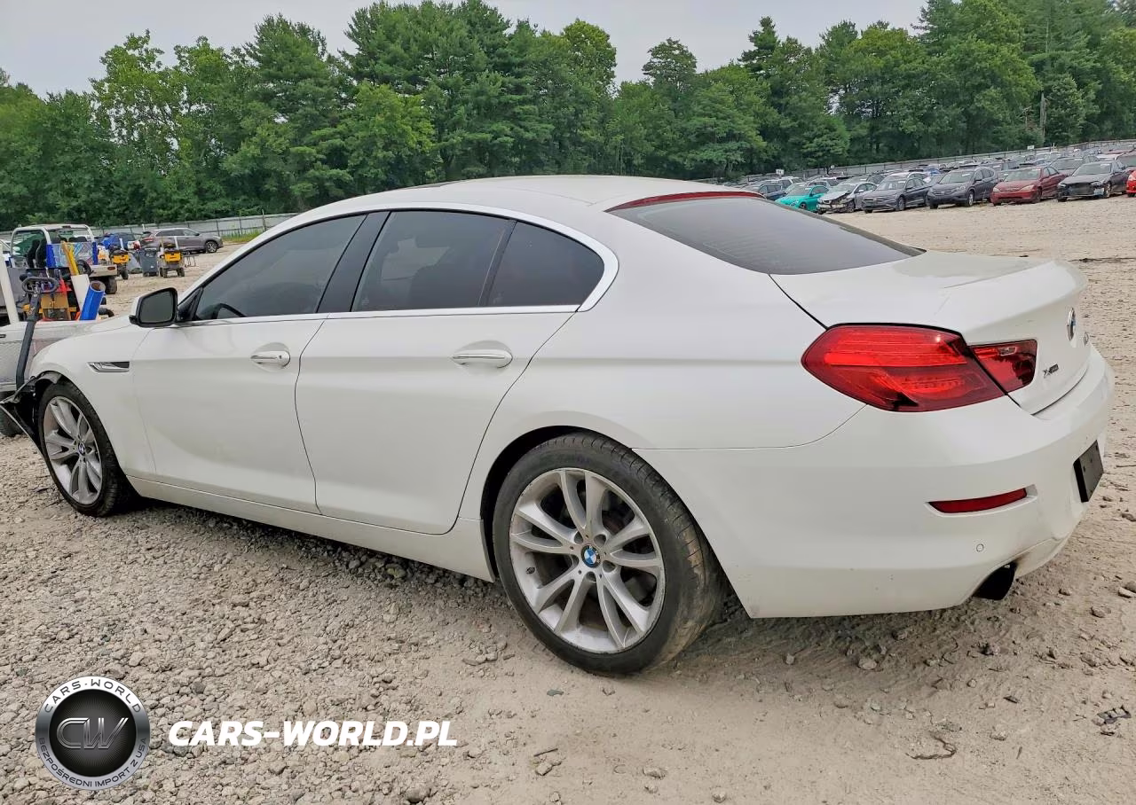 2014 BMW 640 Xi Gran Coupe VIN:WBA6B8C56ED452655 - 2
