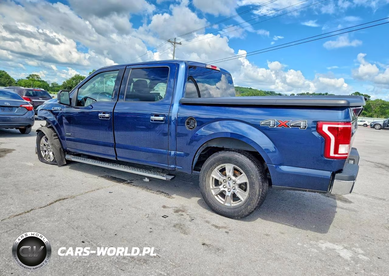 2015 Ford F150 Supercrew VIN:1FTEW1EPXFKE27036 - 2