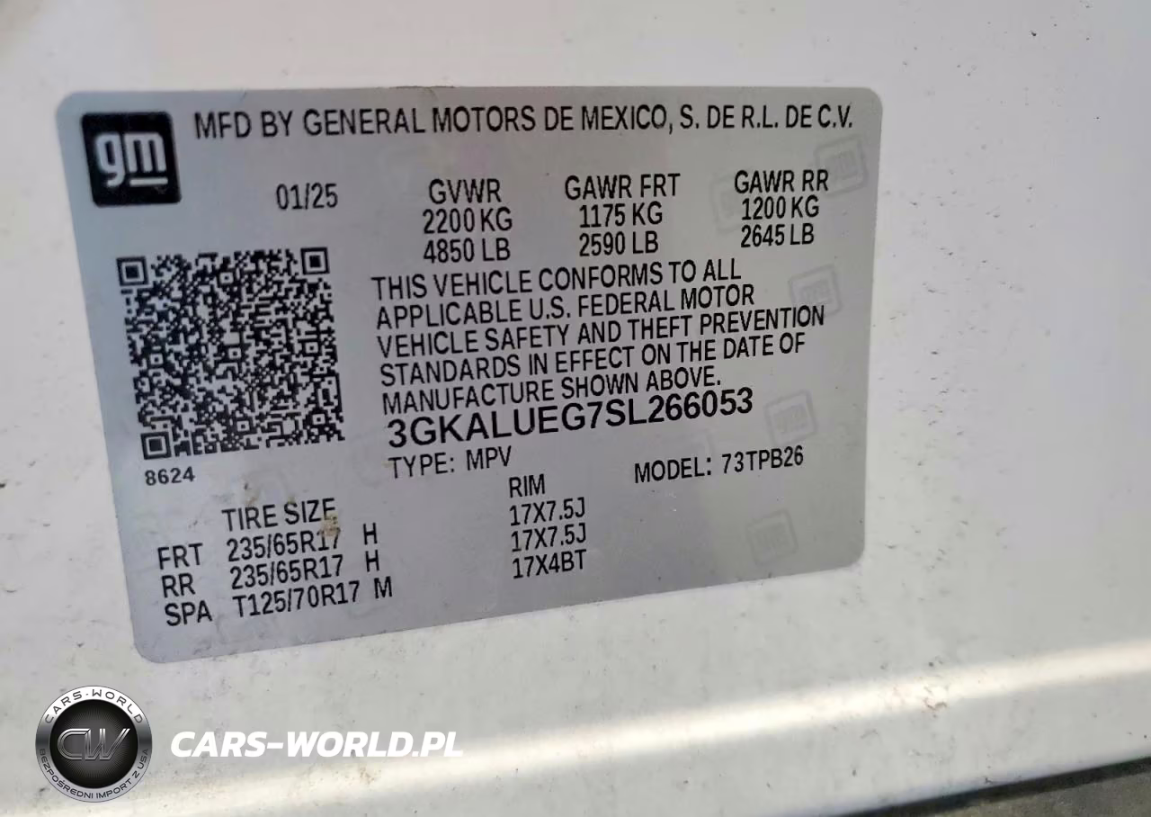 2025 GMC Terrain Elevation VIN:3GKALUEG7SL266053 - 14