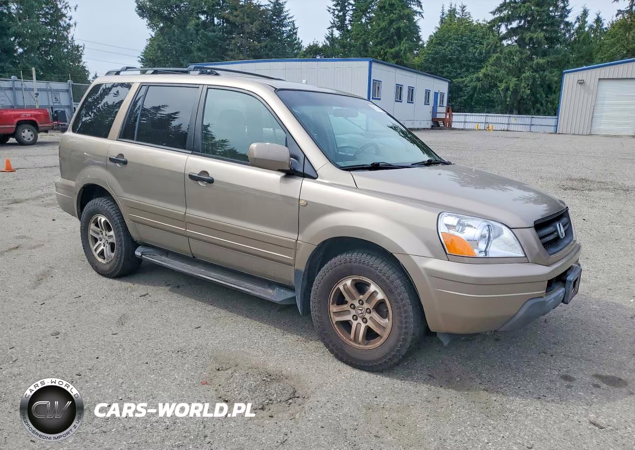 2003 Honda Pilot Exl VIN:2HKYF18593H586387 - 4