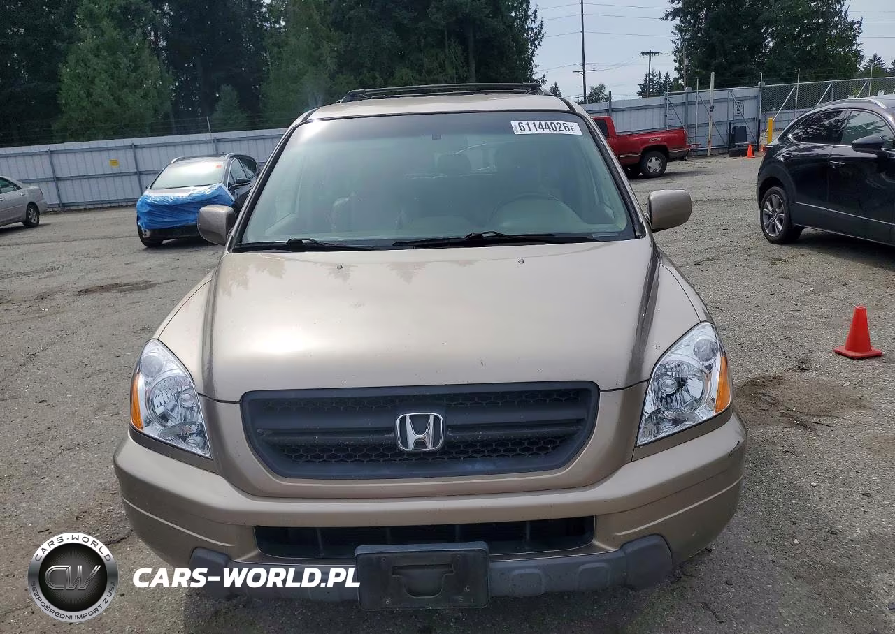 2003 Honda Pilot Exl VIN:2HKYF18593H586387 - 5