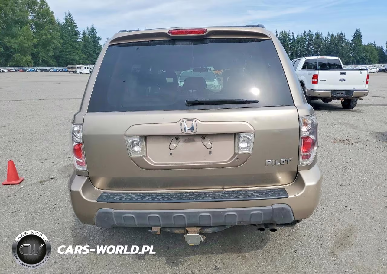 2003 Honda Pilot Exl VIN:2HKYF18593H586387 - 6