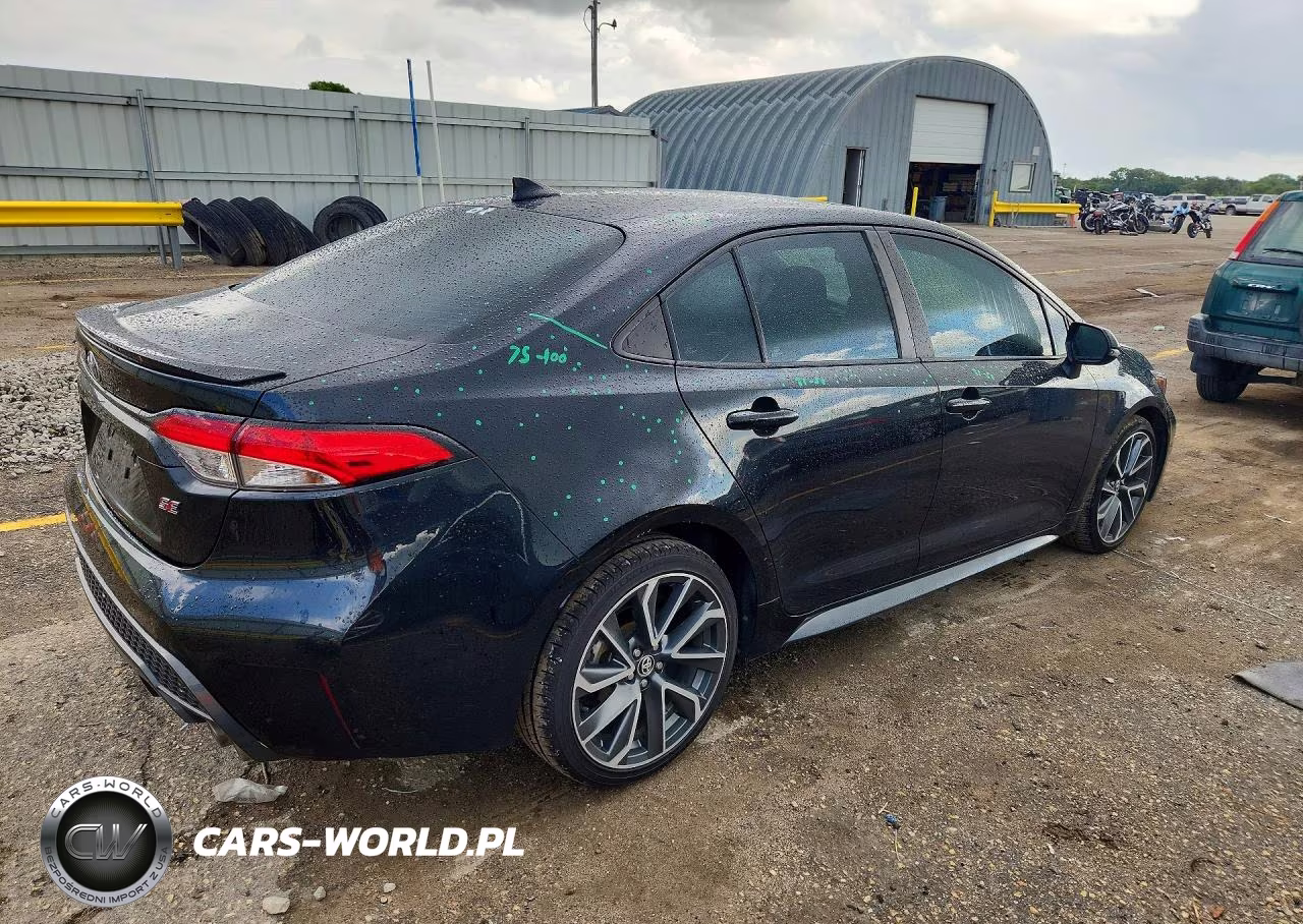 2020 Toyota Corolla Se VIN:5YFP4RCE6LP053004 - 3