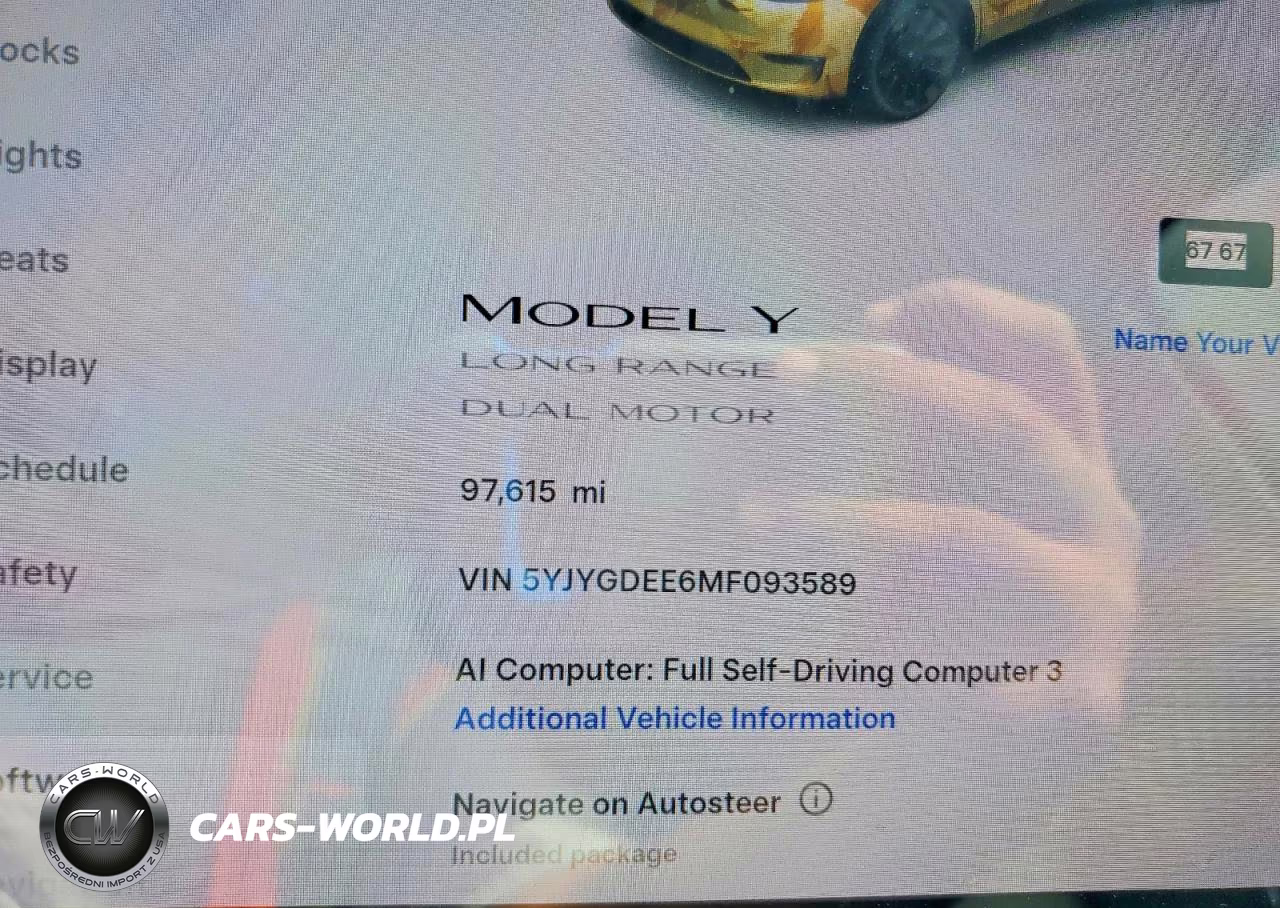 2021 Tesla Model Y VIN:5YJYGDEE6MF093589 - 9