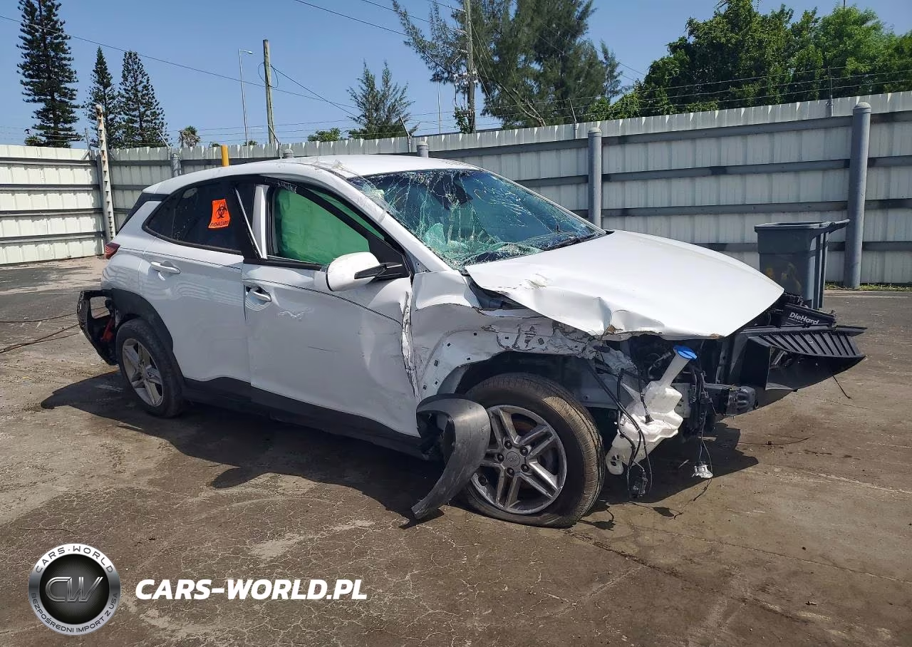 2021 Hyundai Kona Se VIN:KM8K12AA6MU654472 - 4