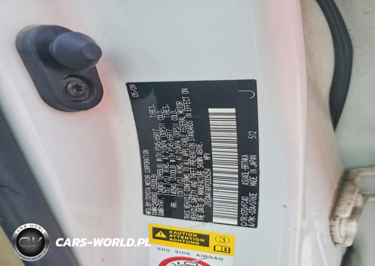 2009 Toyota Highlander Base VIN:JTEDA41AX92005054 - 13