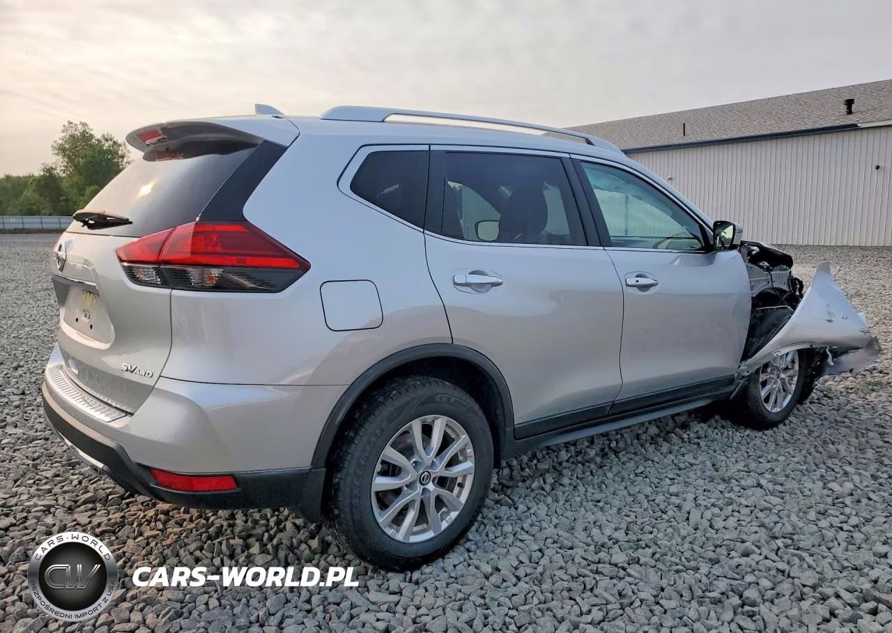 2017 Nissan Rogue Sv VIN:JN8AT2MV2HW251824 - 3