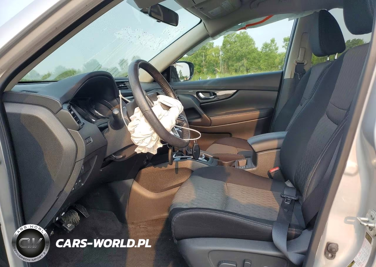 2017 Nissan Rogue Sv VIN:JN8AT2MV2HW251824 - 7