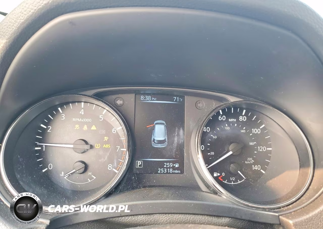 2017 Nissan Rogue Sv VIN:JN8AT2MV2HW251824 - 9
