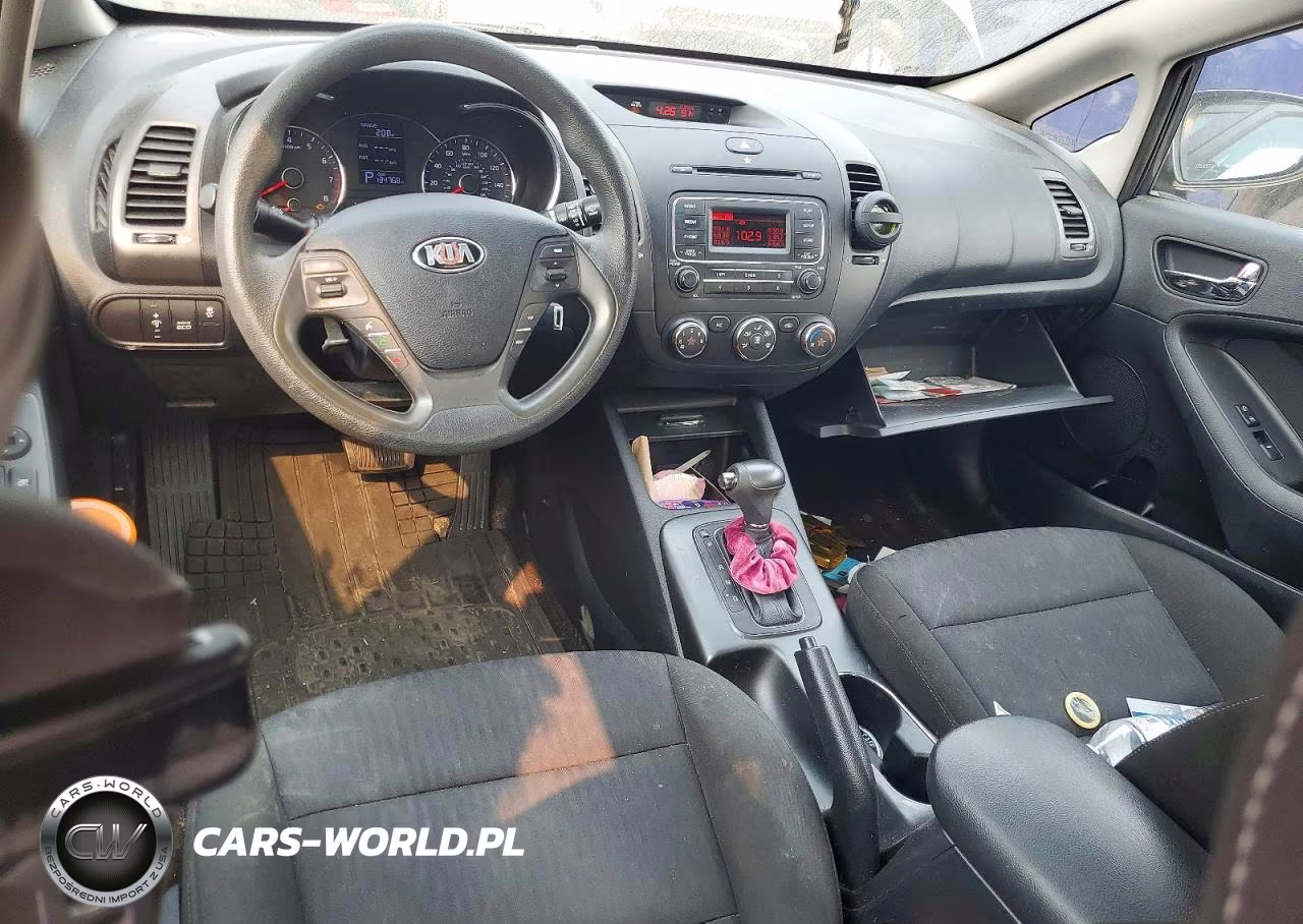2016 Kia Forte Lx VIN:KNAFK4A67G5617209 - 8