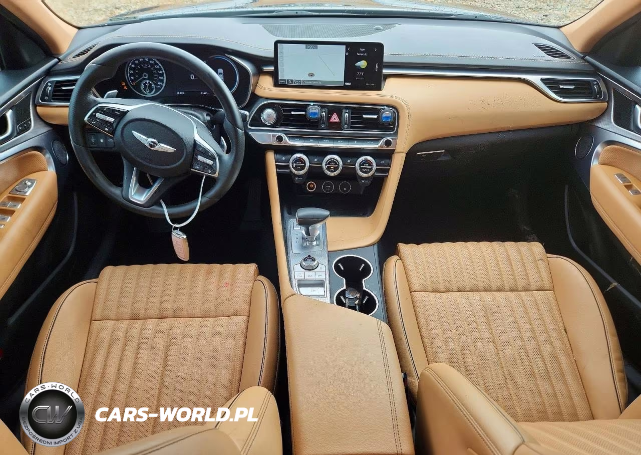 2022 Genesis G70 2.0T VIN:KMTG34TA1NU087474 - 8