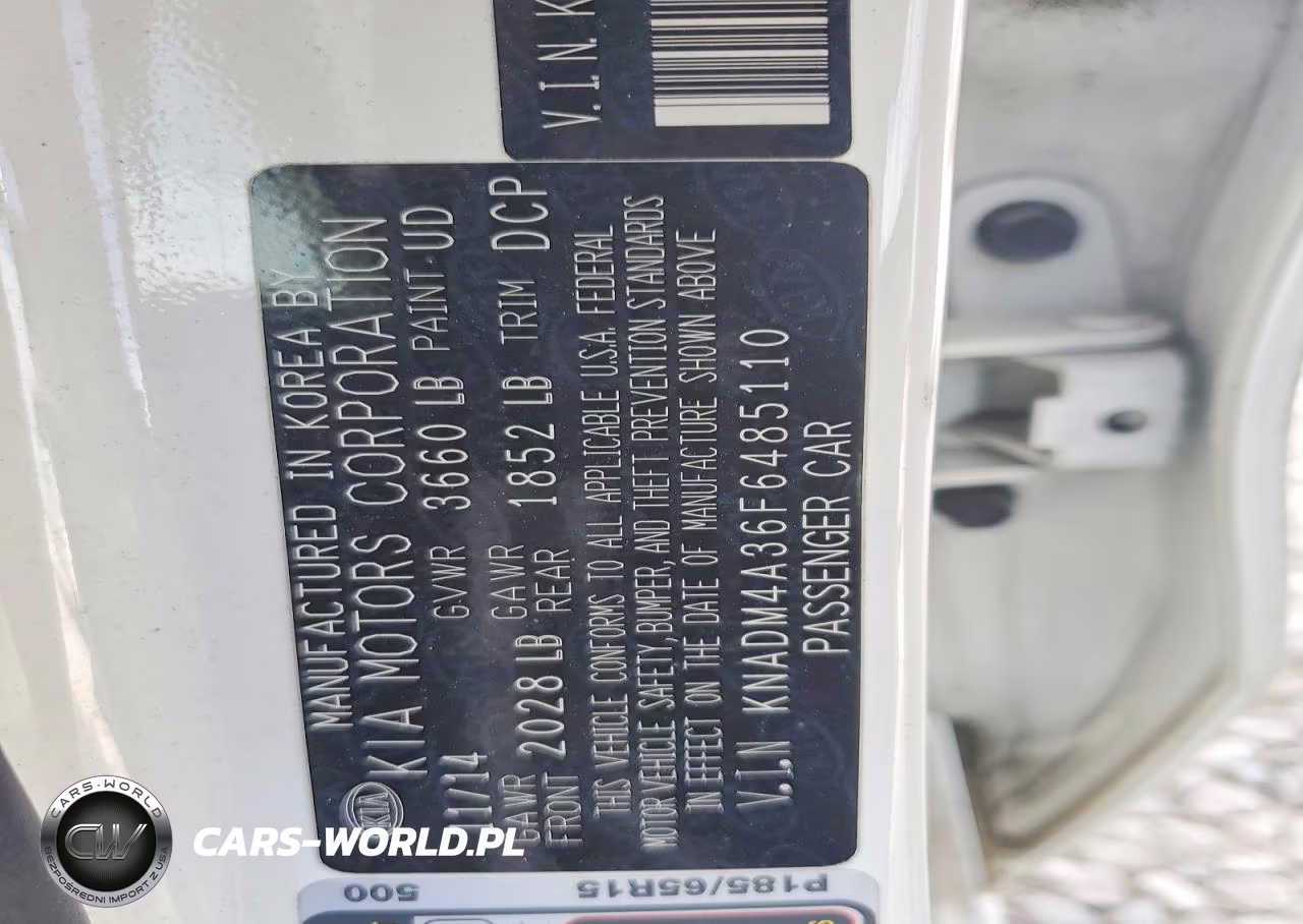 2015 Kia Rio Lx VIN:KNADM4A36F6485110 - 13