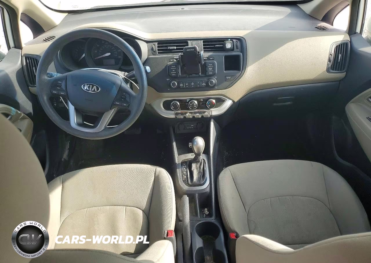 2015 Kia Rio Lx VIN:KNADM4A36F6485110 - 8