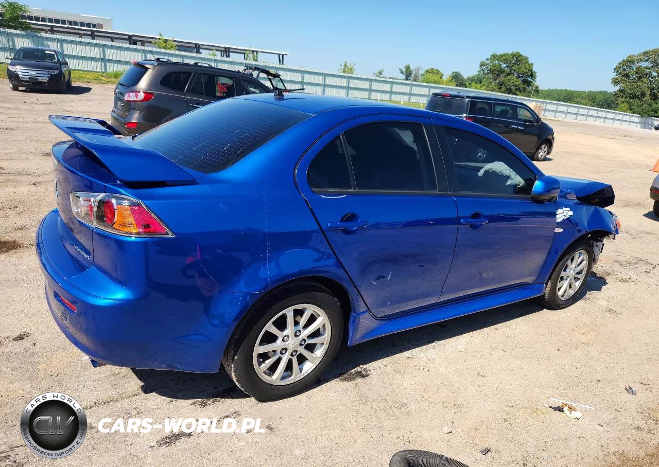2010 Mitsubishi Lancer Es-Es Sport VIN:JA32U2FU5AU020160 - 3