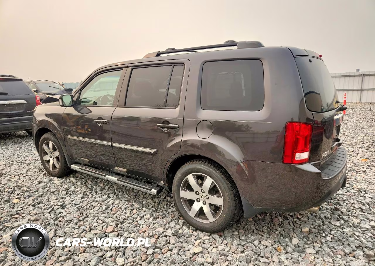 2012 Honda Pilot Touring VIN:5FNYF4H98CB031305 - 2