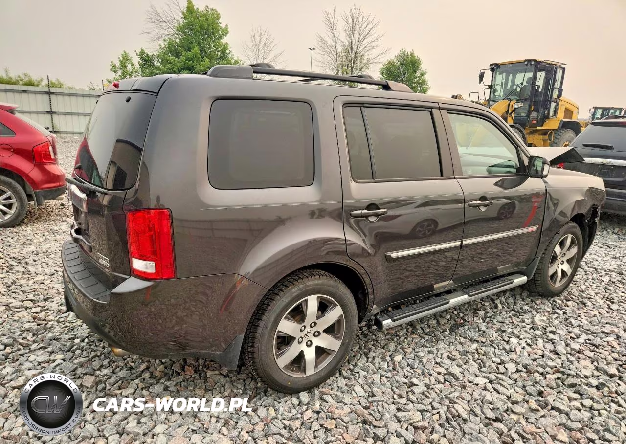 2012 Honda Pilot Touring VIN:5FNYF4H98CB031305 - 3