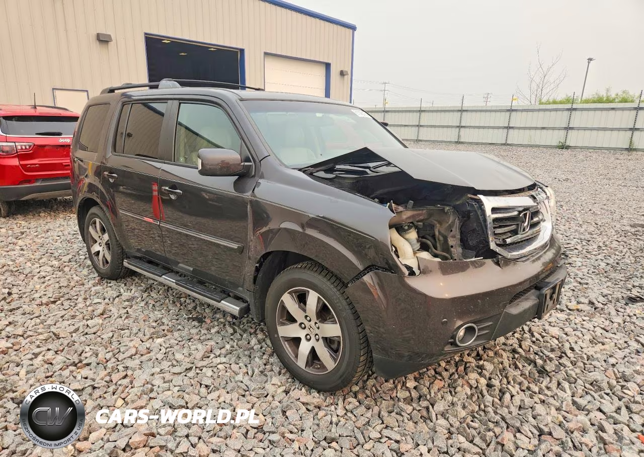 2012 Honda Pilot Touring VIN:5FNYF4H98CB031305 - 4