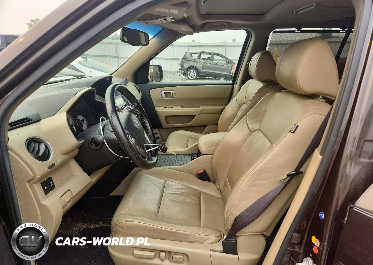 2012 Honda Pilot Touring VIN:5FNYF4H98CB031305 - 7