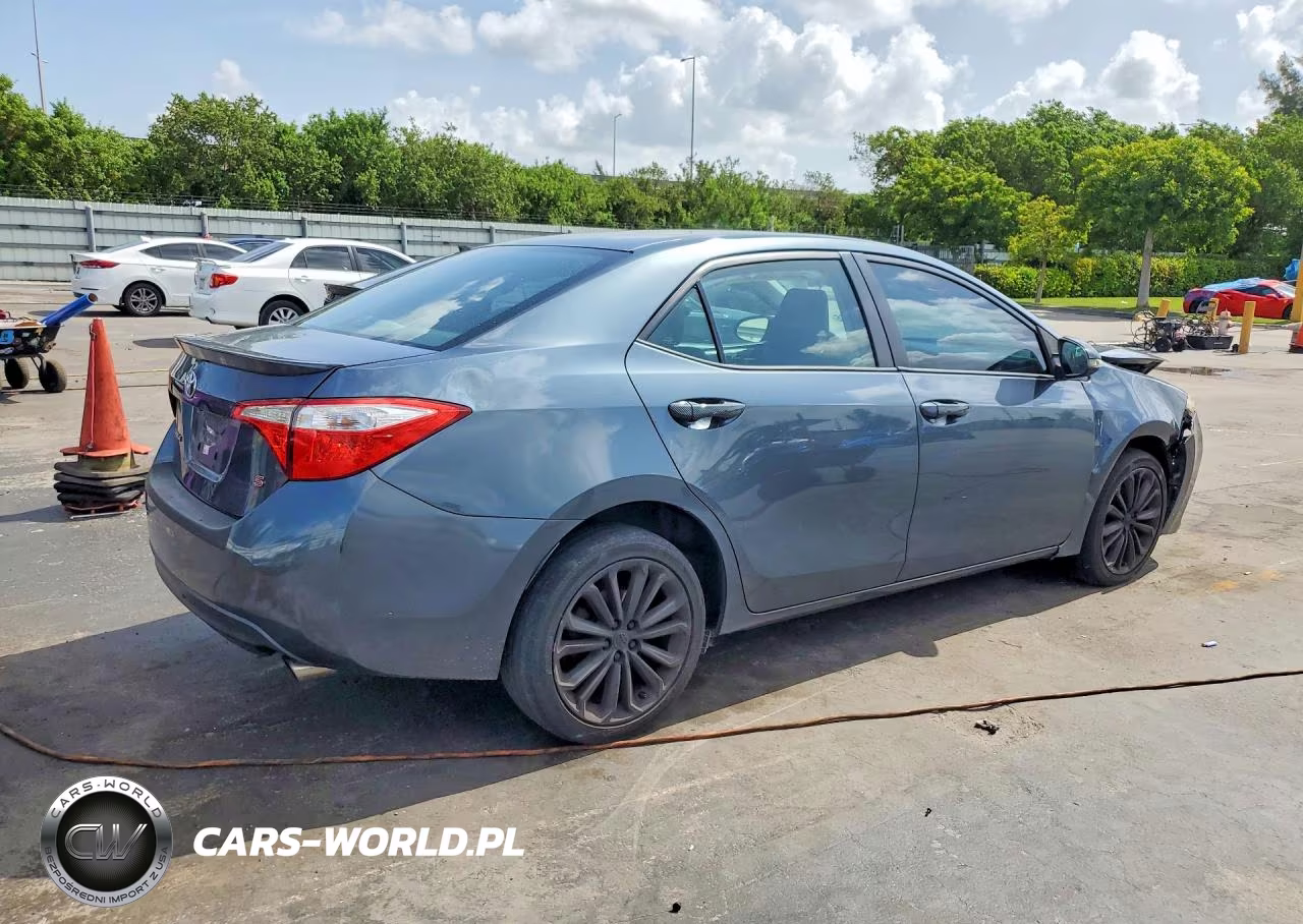 2016 Toyota Corolla S Plus VIN:2T1BURHEXGC603703 - 3